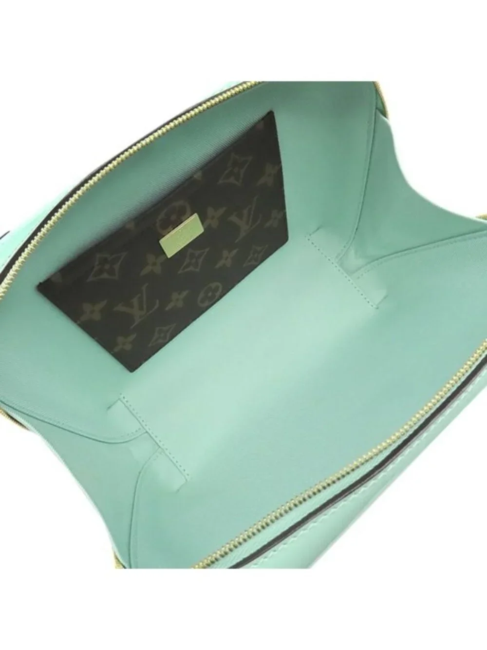 Louis Vuitton Shoulder Bag Venice Patent Leather Monogram Paradisso Gold Mint